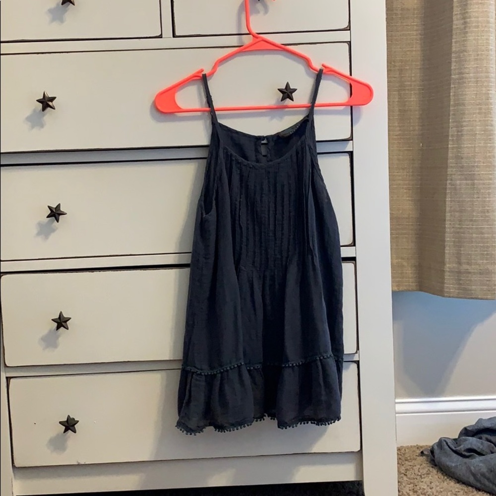 Navy tank top